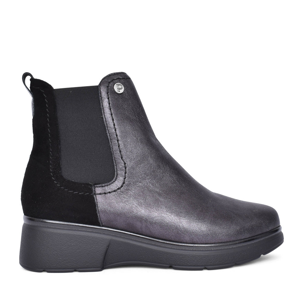 Ladies 10052 Ankle Boot In Black