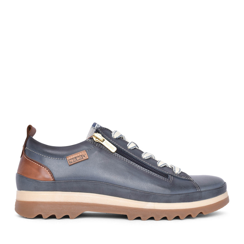 Ladies W3w-6979 Vigo Laced Shoe In Navy