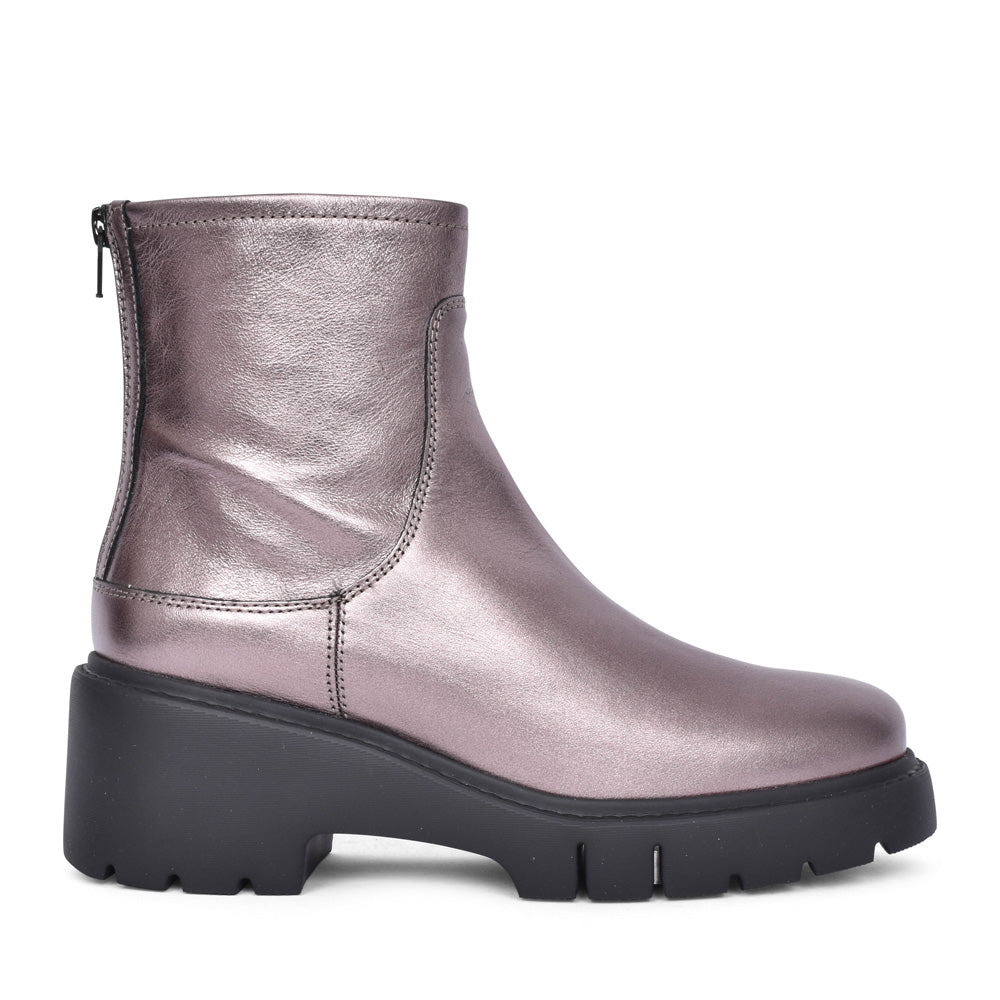 Ladies Jorge Ankle Boot In Metallic
