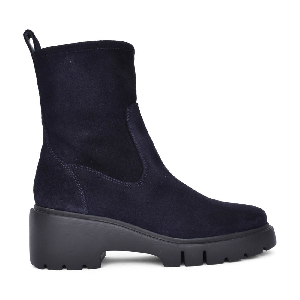 Ladies Jofo Ankle Boot In Navy