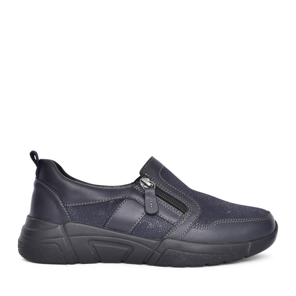 Ladies Worth 75189 2v Shoe In Navy