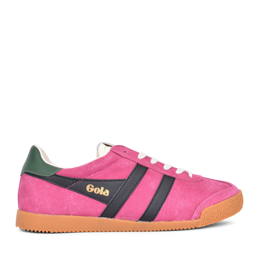 Ladies Elan Clb538 Laced Trainer In Fuchsia