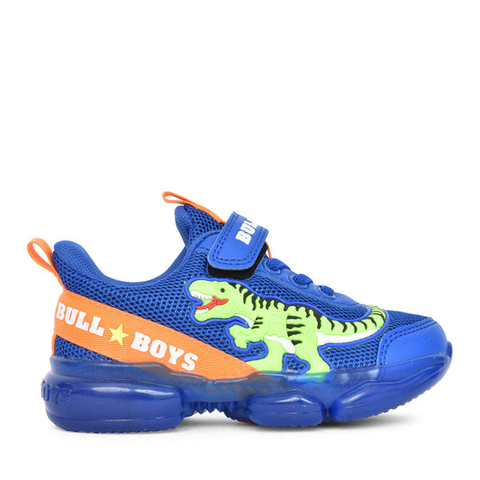 Boys Dn2130 T-rex Trainer In Blue-multi