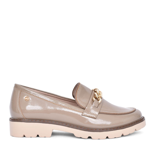 Ladies Daqia Loafer In Taupe