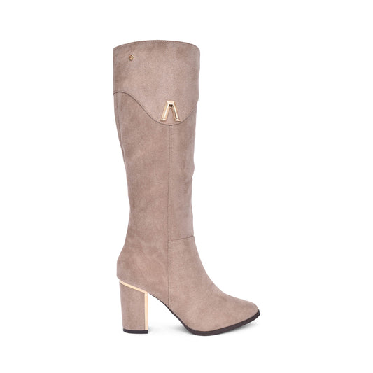 Ladies Haffar Long Leg Boot In Mocha