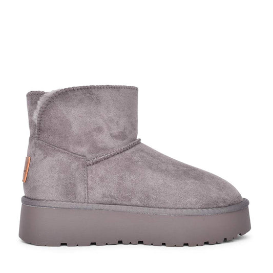 Ladies 142197 Ankle Boot In Grey