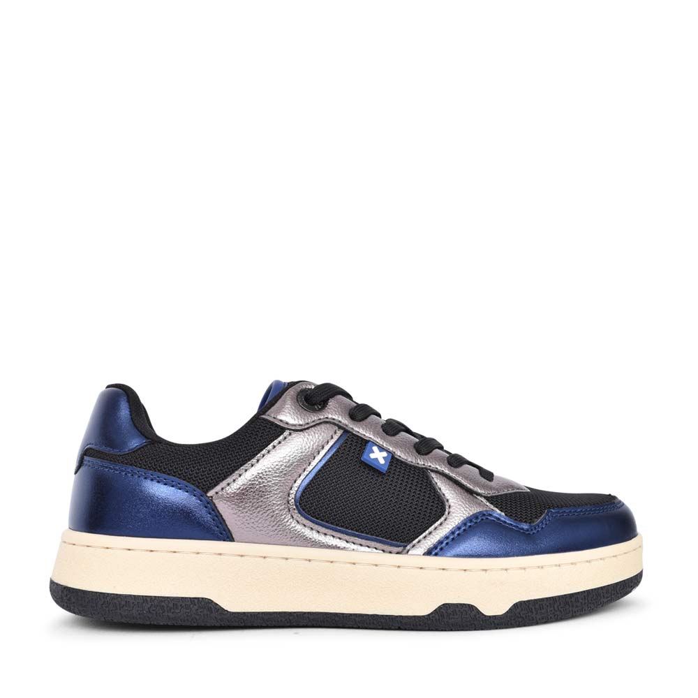 Ladies 143489 Laced Trainer In Navy
