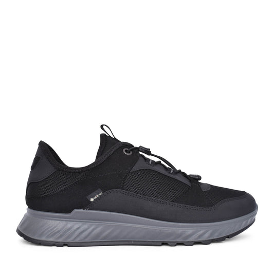 Mens 835334 Exostride Laced Trainer In Black
