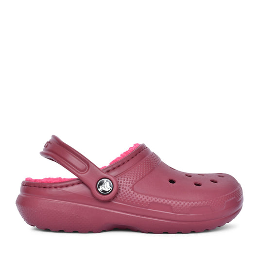 Unisex 203591 Classic Lined Clog In Beetroot