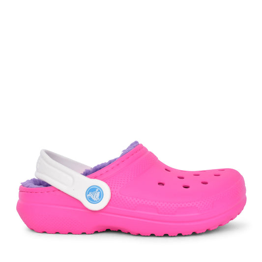 Unisex 207010 Classic Lined Clog In Pink Crush
