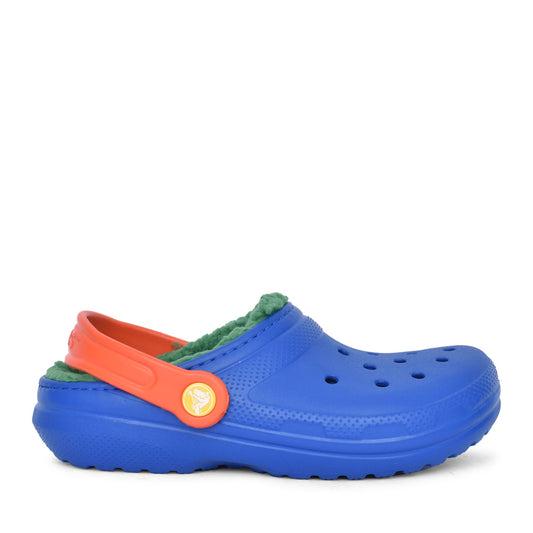 Unisex 207010 Classic Lined Clog In Blue Blot Multi