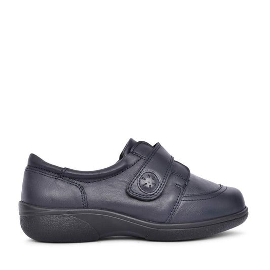 Ladies Owl 70998 6v Velcro Shoe In Navy