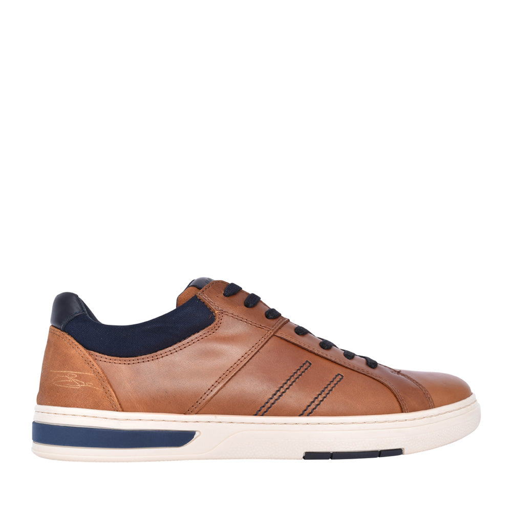Mens Petti Laced Trainer In Tan