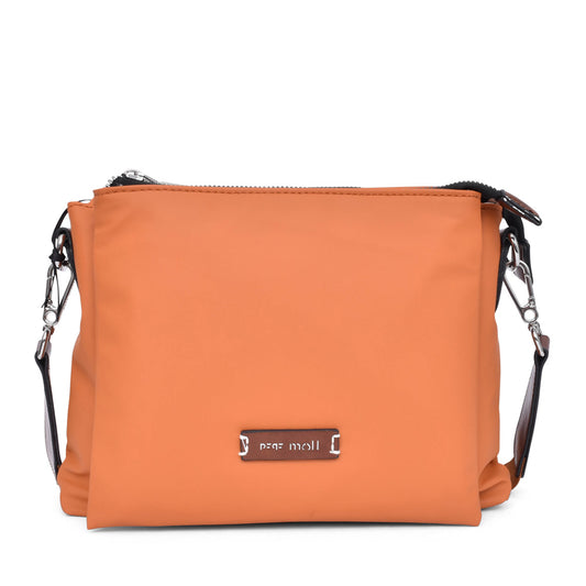 Ladies 242292 Cross Body Bag In Orange