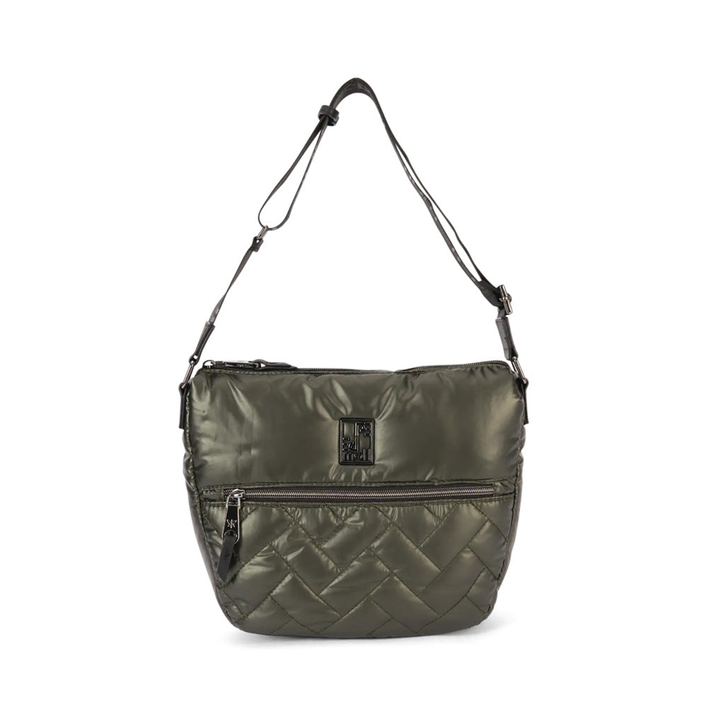 Ladies 242133 Cross Body Bag In Green