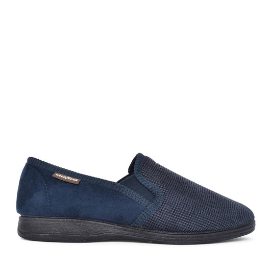 Mens Mallory Kmg117 Slipper In Navy
