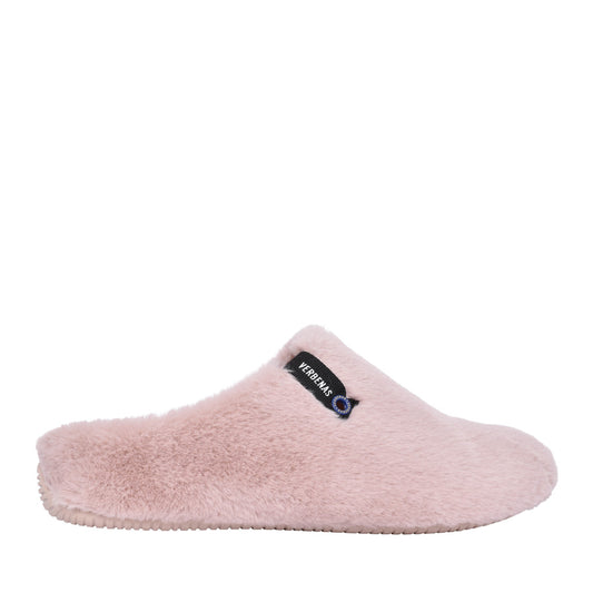 Ladies York Groseto Mule Slipper In Pink