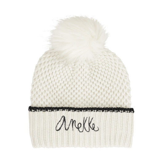 Ladies 39471-321 Beanie Hat In Cream