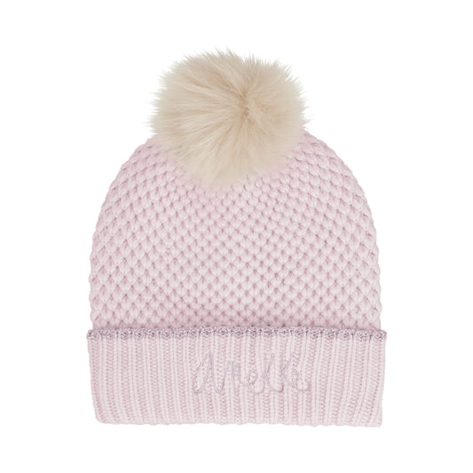 Ladies 39471-322 Beanie Hat In Rose