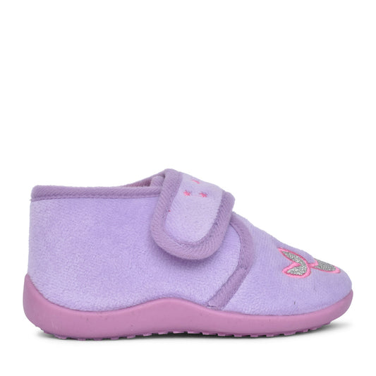 Girls Cs266lc Unicorn Slippers In Lilac
