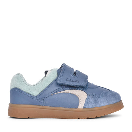Boys Disco Vibe T Blue Velcro Shoe In Kids G Fit
