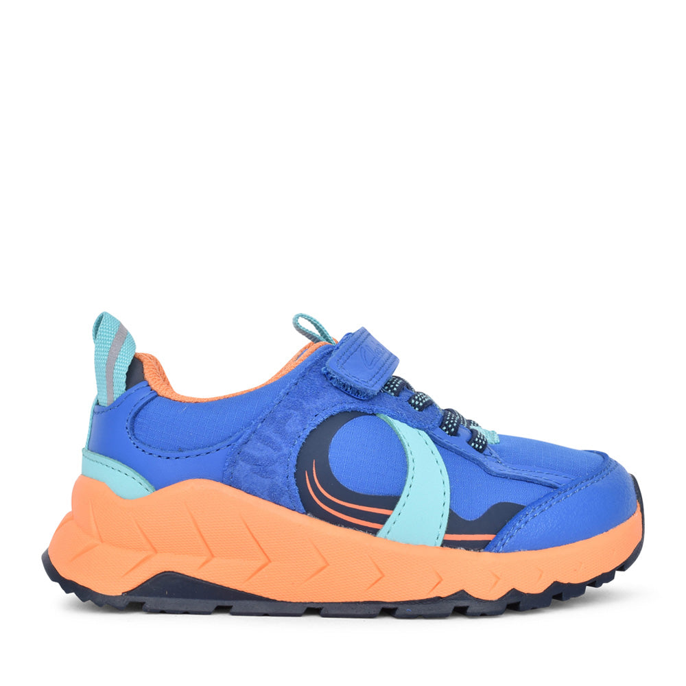 Boys Selva Hero K Bright Blue Trainer In Kids F Fit