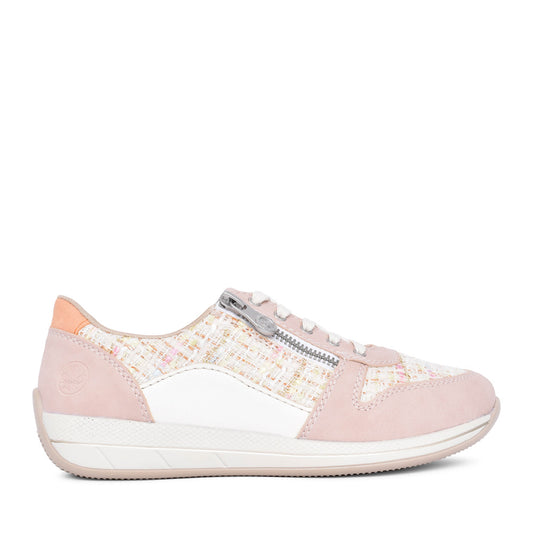 Ladies N1100 Laced Trainer In Multi-colour