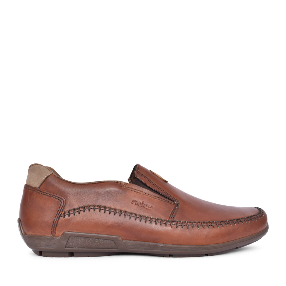 Mens 09053 Slip-on Shoe In Tan