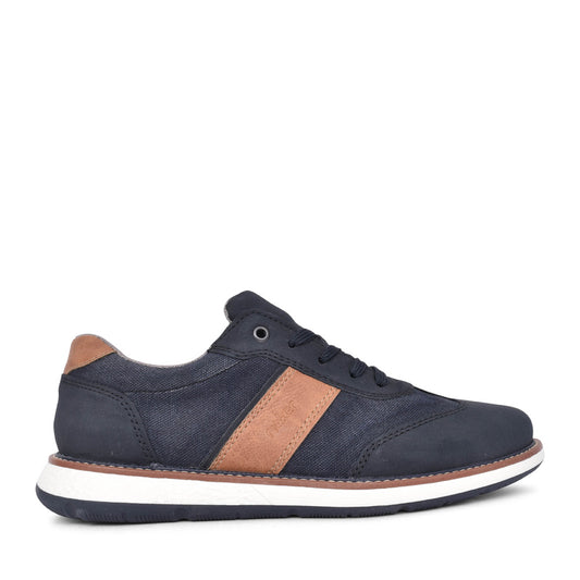 Mens 04400 Laced Shoe In Navy