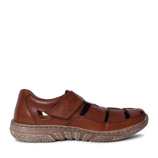 Mens 03578 Cut Out Shoe In Brown