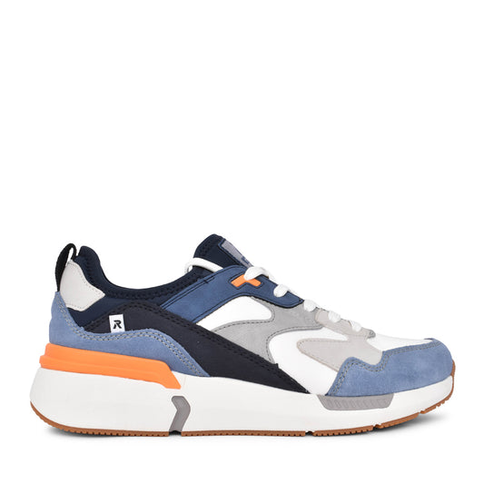 Mens U1403 Laced Trainer In Denim