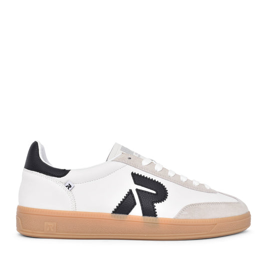 Mens U2200 Laced Trainer In White Multi