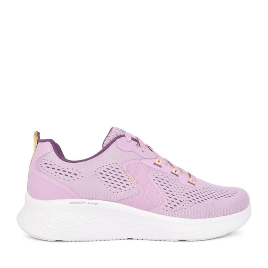 Ladies 150432 Skech-lite Pro Trainer In Mauve