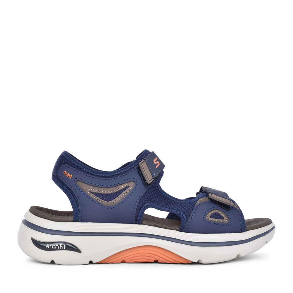 Mens 229309 Go Walk Arch Fit 2.0 Sandal In Navy