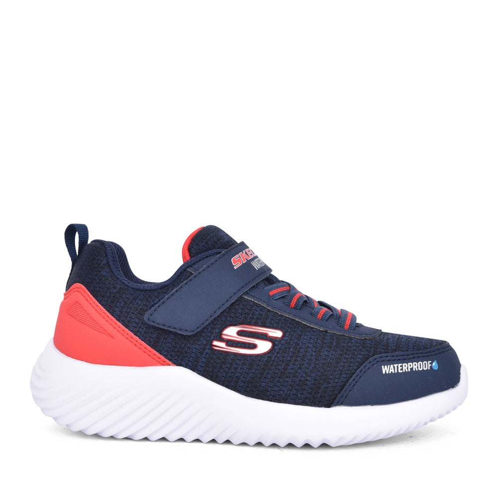 Boys 403739l Bounder Dripper Drop Velcro Trainer In Navy