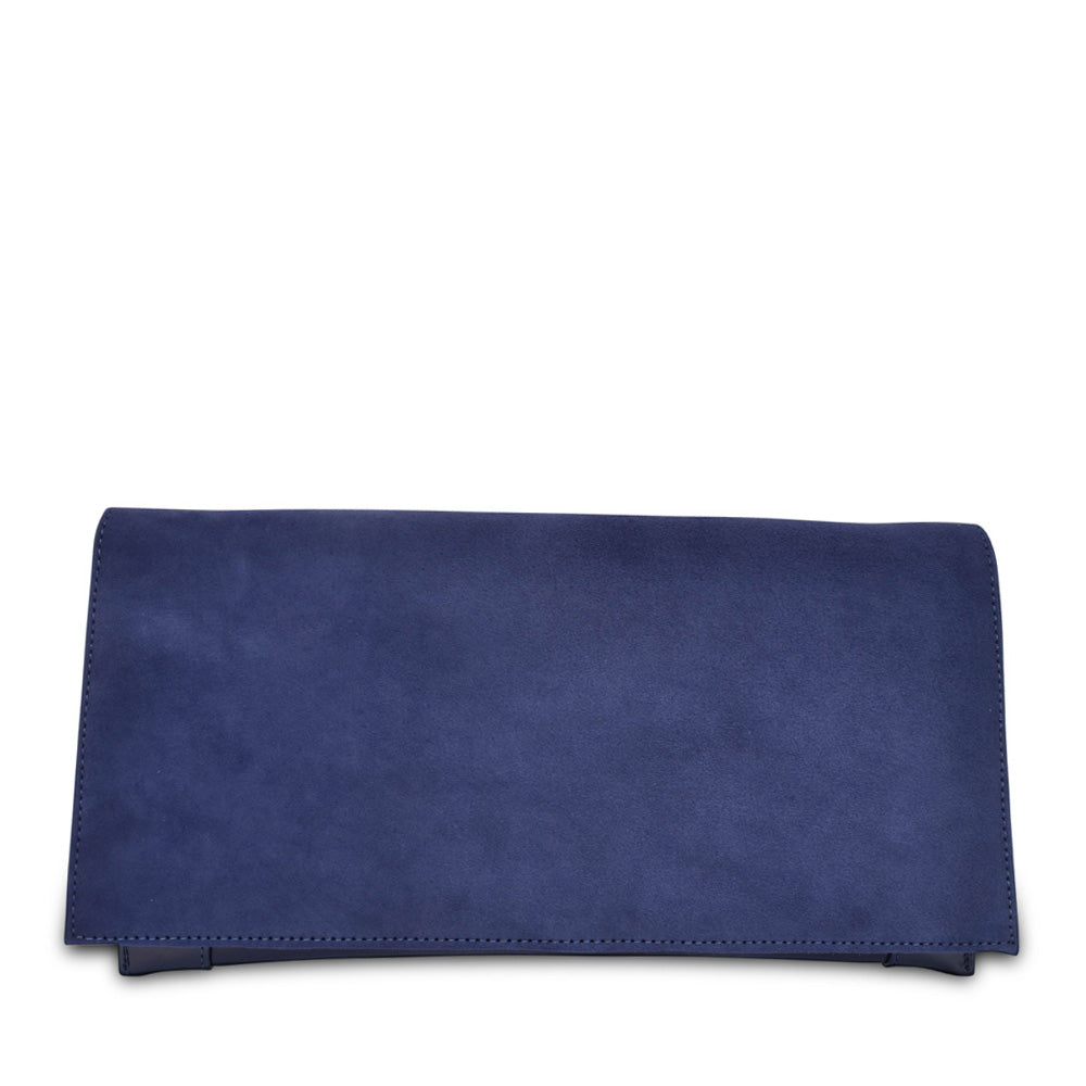 Ladies 002 Clutch Bag - 1217 + 0006 In Navy