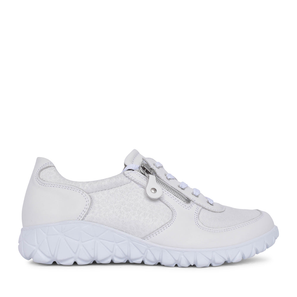 Ladies H89001 Havy H-fit Trainer In White