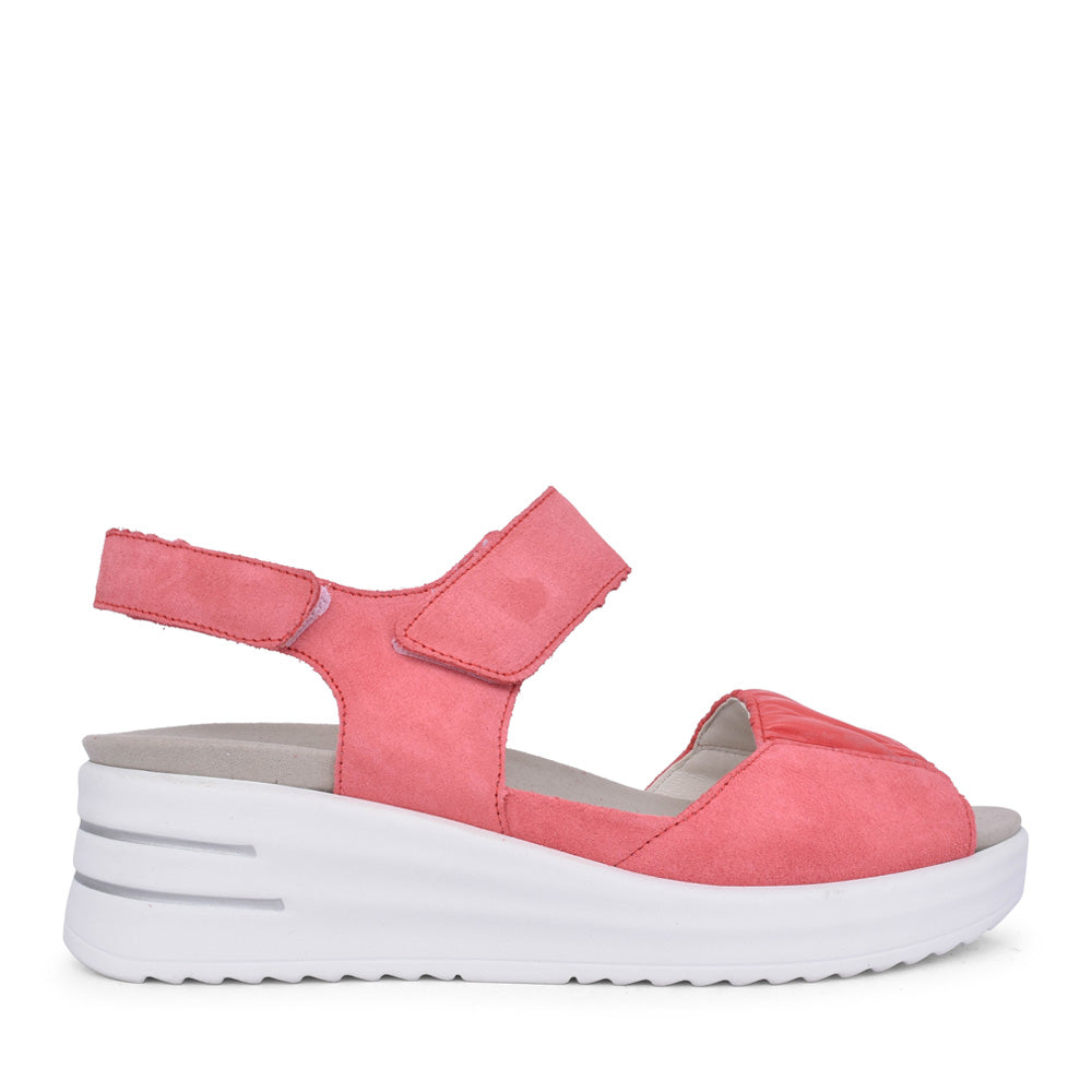 Ladies 795010 Dina H-fit Sandal In Coral