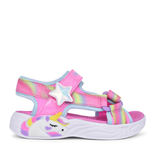 Girls 303107l Unicorn Dreams Sandal In Pink