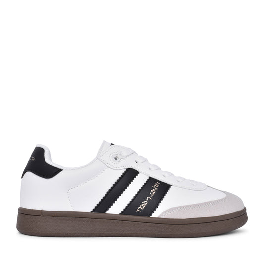 Ladies 78812 Laced Trainer In White
