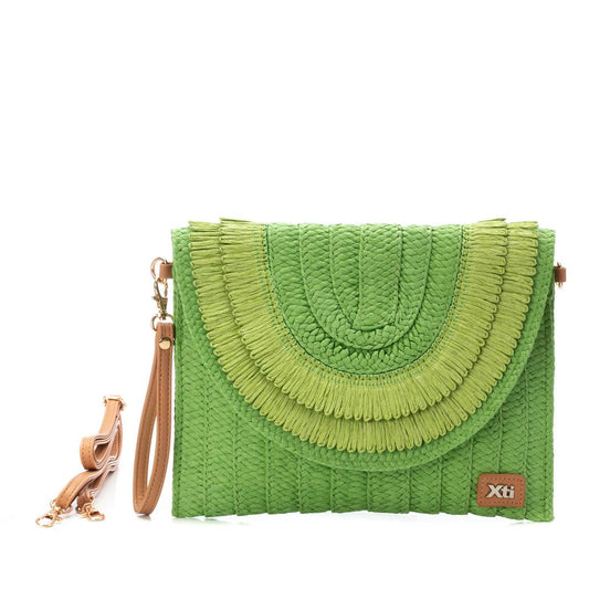 Ladies 184425 Cross Body Bag In Green