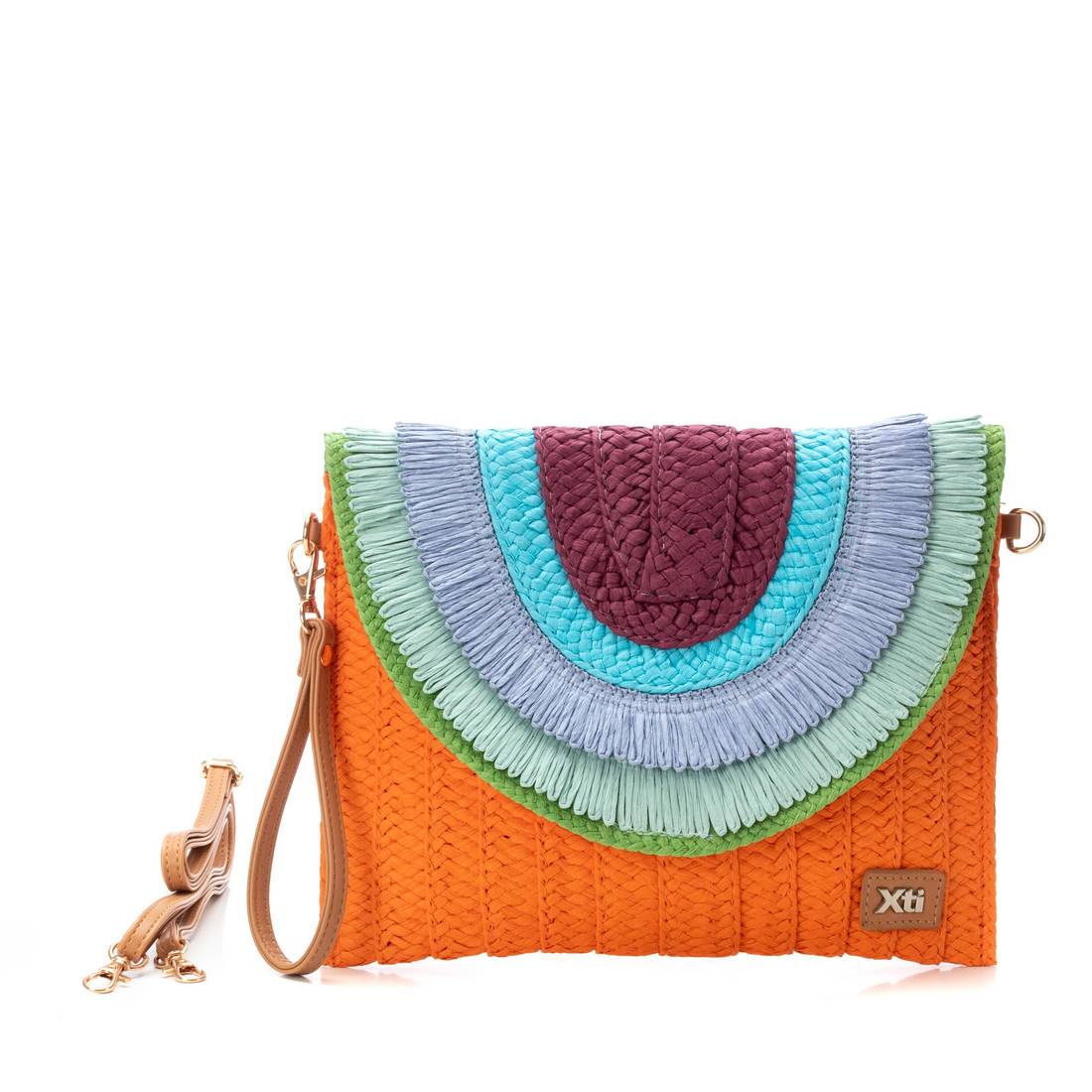 Ladies 184425 Cross Body Bag In Multi-colour