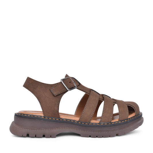 Ladies 769529 Peyton 09 Platform Sandal In Brown