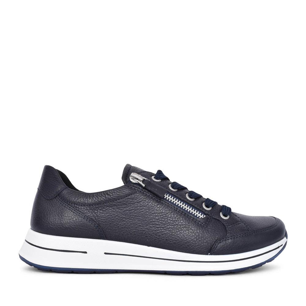 Ladies 12-24801 Osaka Laced Trainer In Navy
