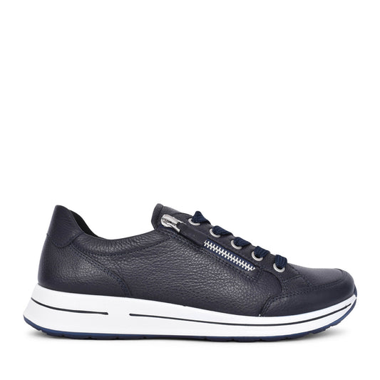 Ladies 12-24801 Osaka Laced Trainer In Navy