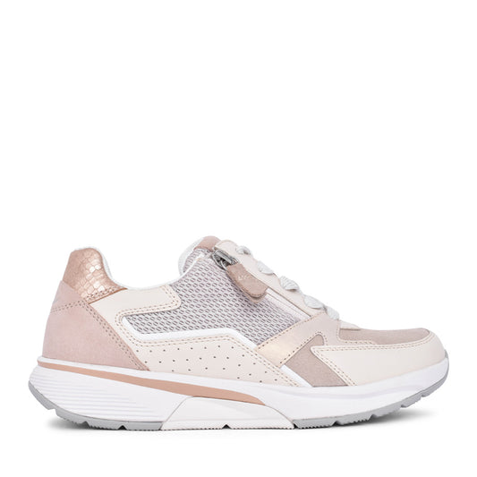 Ladies 66.878 Adora Laced Trainer In Beige