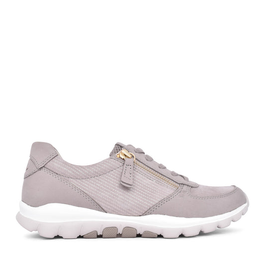 Ladies 66.968 Fantastic Laced Trainer In Taupe