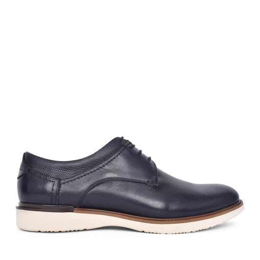 Mens Alzahir Laced Shoe In Navy
