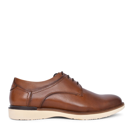 Mens Alzahir Laced Shoe In Brandy
