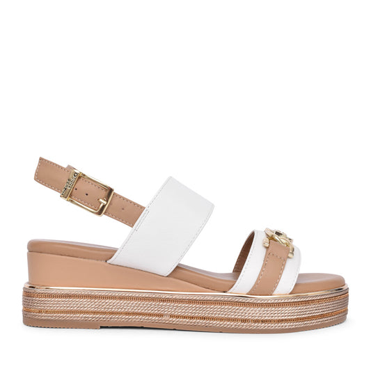 Ladies 165695dm Ginevra Sandal In White